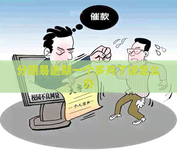 分期易逾期一个多月了该怎么办
