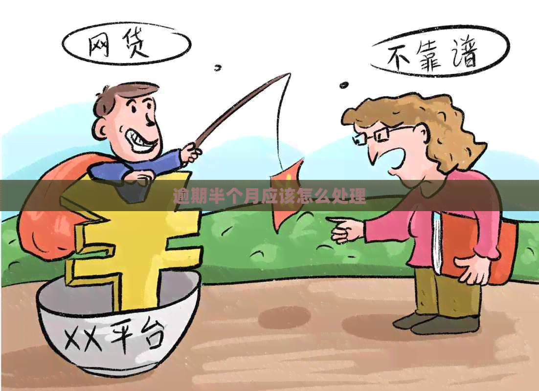 逾期半个月应该怎么处理