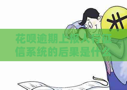 白条逾期上报人行系统的后果是什么