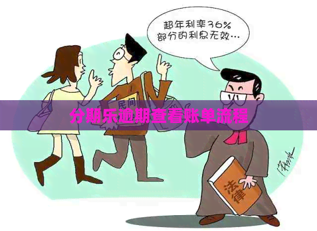 逾期查看账单流程