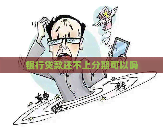 银行贷款还不上分期可以吗