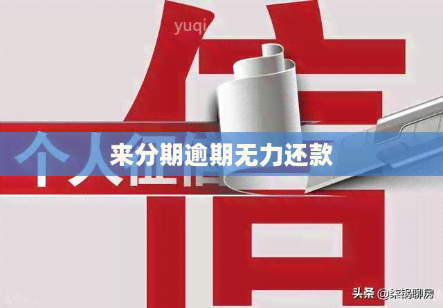 来分期逾期无力还款