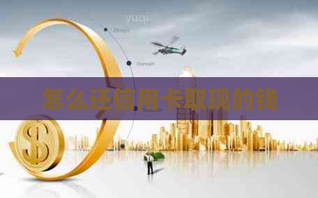 怎么还信用卡取现的钱