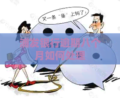 浦发银行逾期八个月如何处理