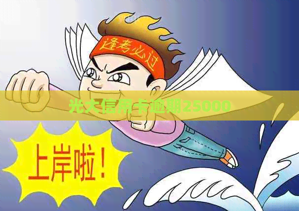 光大信用卡逾期25000