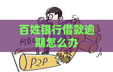 百姓银行借款逾期怎么办