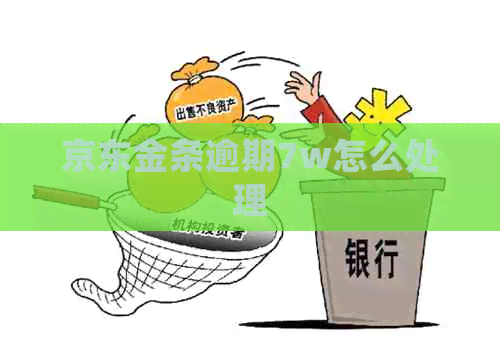 京东金条逾期7w怎么处理