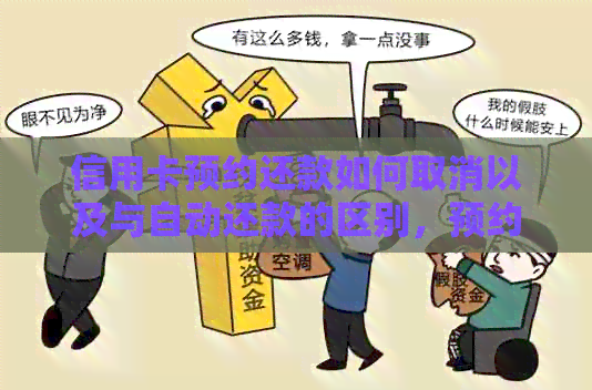 信用卡预约还款如何取消以及与自动还款的区别，预约还款的款项会退回吗？
