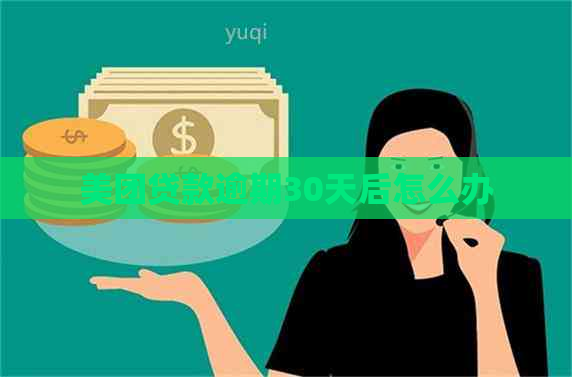 美团贷款逾期30天后怎么办