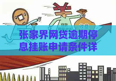 张家界网贷逾期停息挂账申请条件详解