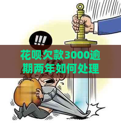 花呗欠款3000逾期两年如何处理