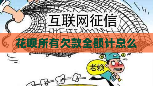 花呗所有欠款全额计息么