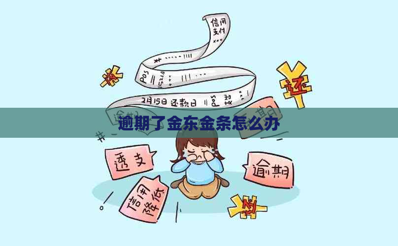 逾期了金东金条怎么办
