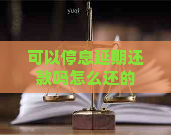 可以停息延期还款吗怎么还的