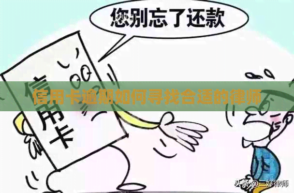 信用卡逾期如何寻找合适的律师