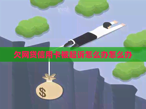 欠网贷信用卡被起诉怎么办怎么办