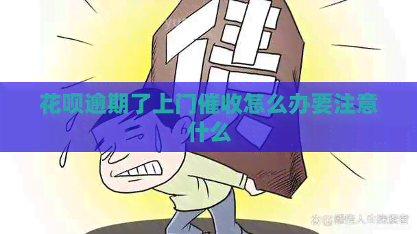白条逾期了上门怎么办要注意什么