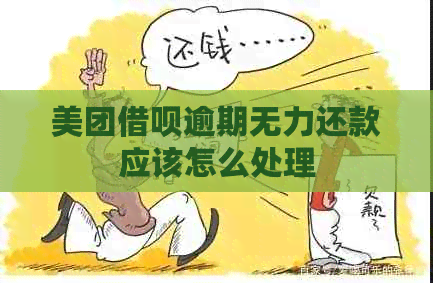 美团信用卡逾期无力还款应该怎么处理