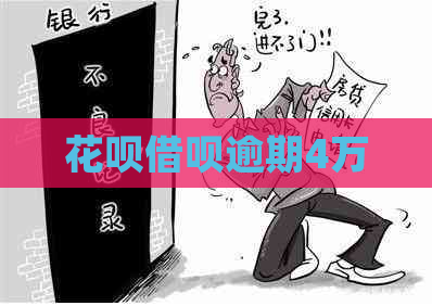 白条信用卡逾期4万