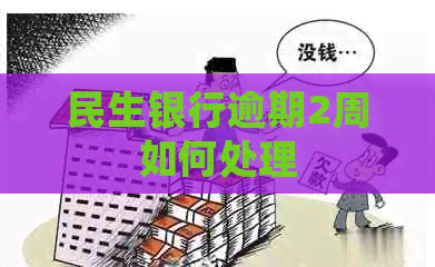 民生银行逾期2周如何处理