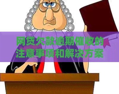 网贷欠款逾期的注意事项和解决方案
