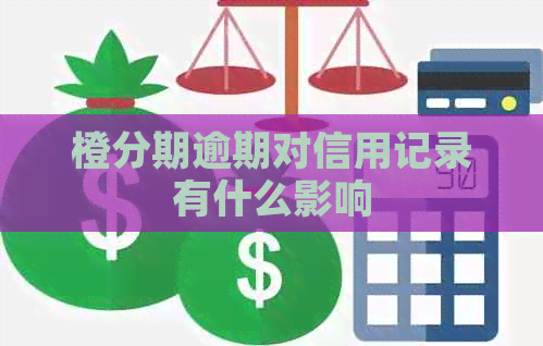 橙分期逾期对信用记录有什么影响