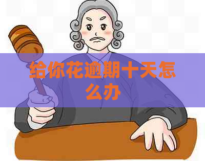 给你花逾期十天怎么办