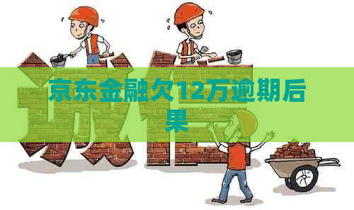 京东金融欠12万逾期后果