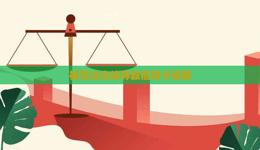 被司法冻结导致信用卡逾期