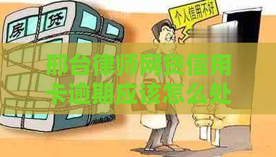 邢台律师网贷信用卡逾期应该怎么处理