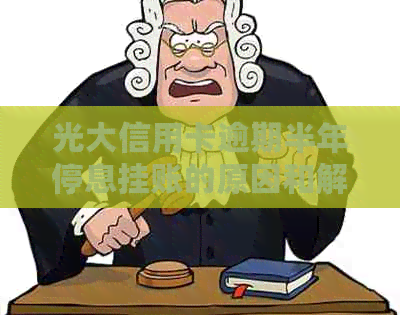 光大信用卡逾期半年停息挂账的原因和解决方法