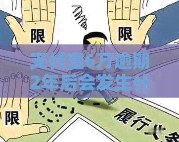 信用卡6万逾期2年后会发生什么