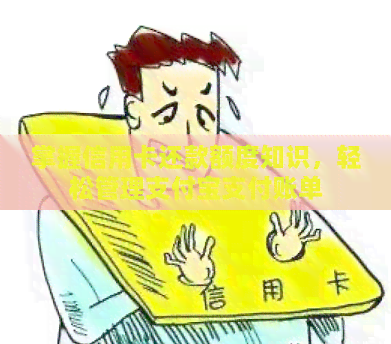掌握信用卡还款额度知识，轻松管理支付宝支付账单