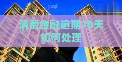 消费金融逾期70天如何处理