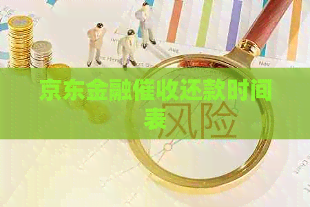 京东金融还款时间表