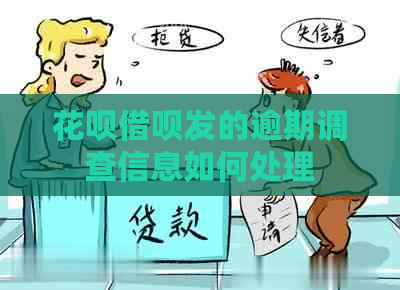 白条信用卡发的逾期调查信息如何处理