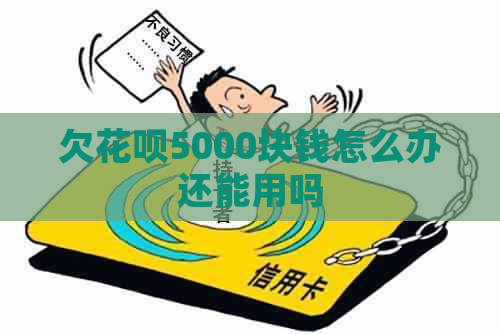 欠白条5000块钱怎么办还能用吗