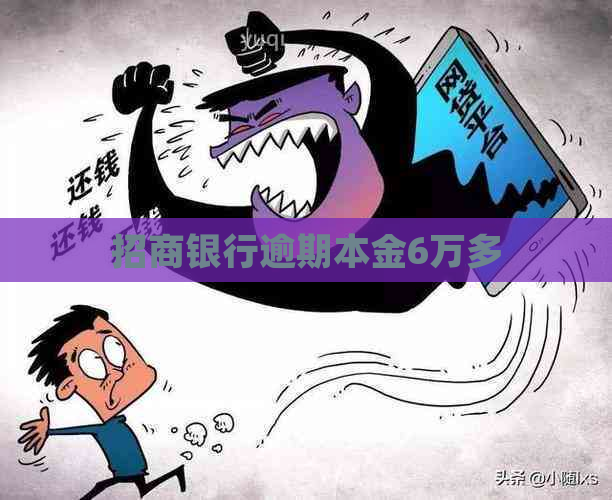 招商银行逾期本金6万多