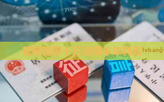 白条信用卡十万逾期半年利息