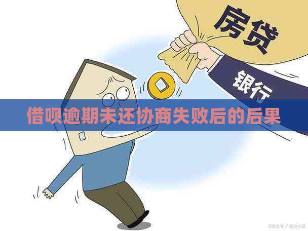 信用卡逾期未还协商失败后的后果