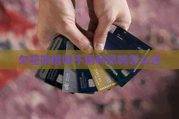欠白条信用卡不用利息吗怎么还
