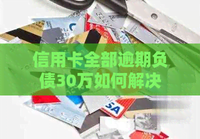 信用卡全部逾期负债30万如何解决