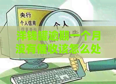 洋钱罐逾期一个月没有该怎么处理