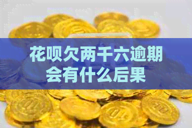 白条欠两千六逾期会有什么后果