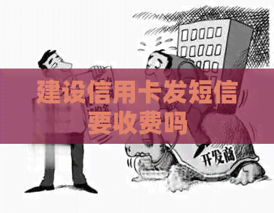 建设信用卡发短信要收费吗