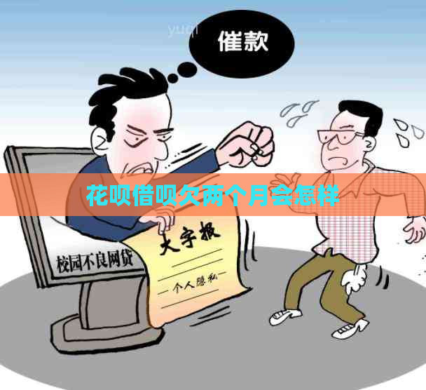 白条信用卡欠两个月会怎样