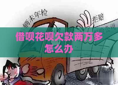 信用卡白条欠款两万多怎么办