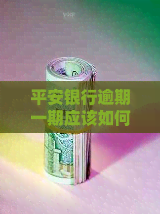 平安银行逾期一期应该如何处理