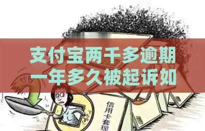 信用卡两千多逾期一年多久被起诉如何应对