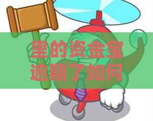 里的资金宝逾期了如何处理 里的资金宝逾期了如何处理